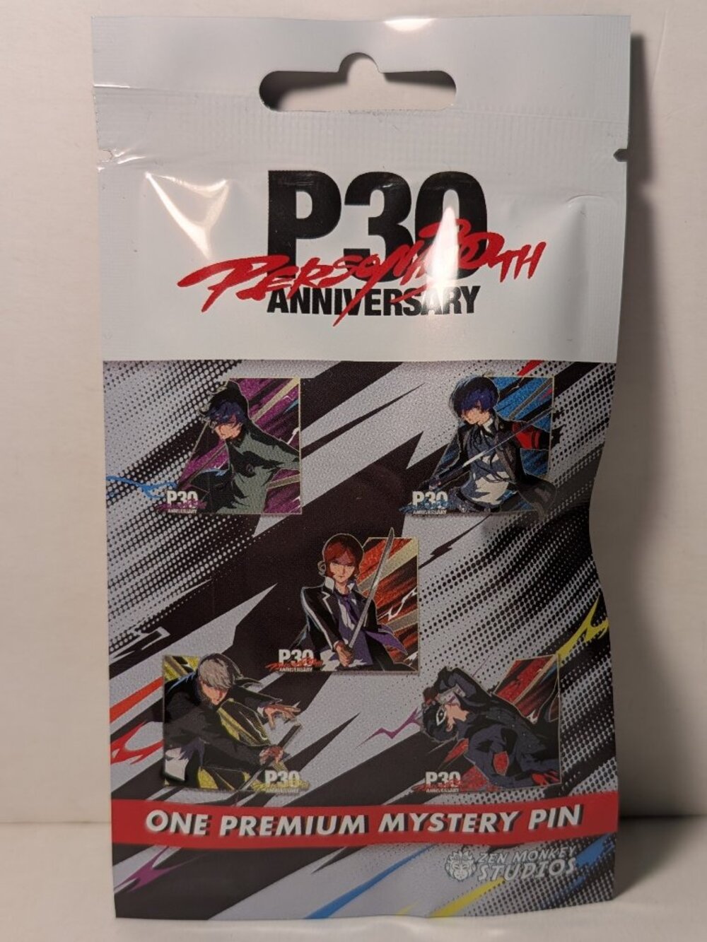 Persona 30th Anniversary Enamel Pins Blind Bag Series Premium Mystery Badges